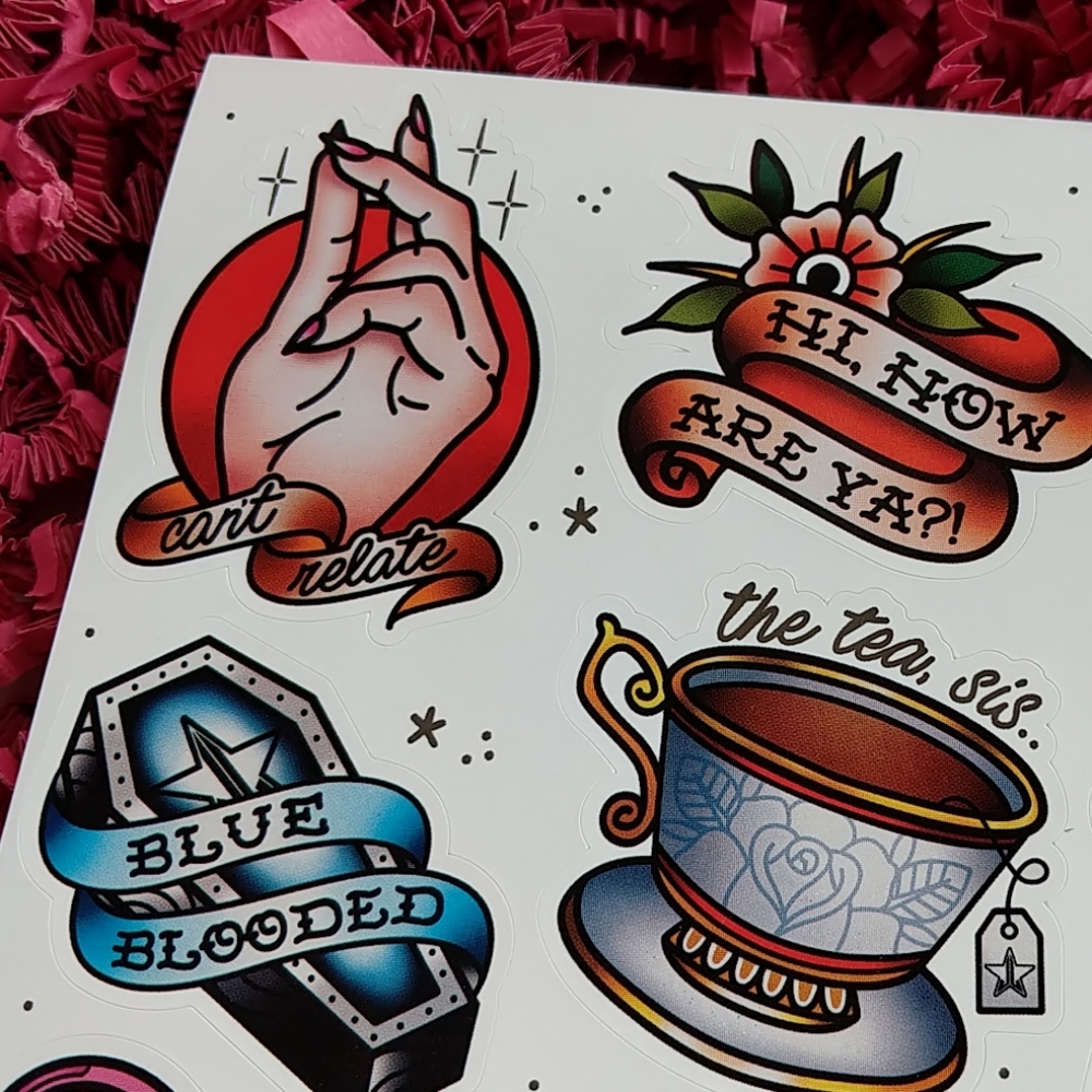Jeffree Star Cosmetics Sticker Sheet - Picture 3 of 8